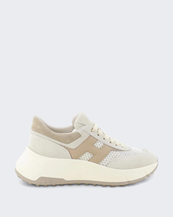 Dames H669 Allacciato H Tessuto