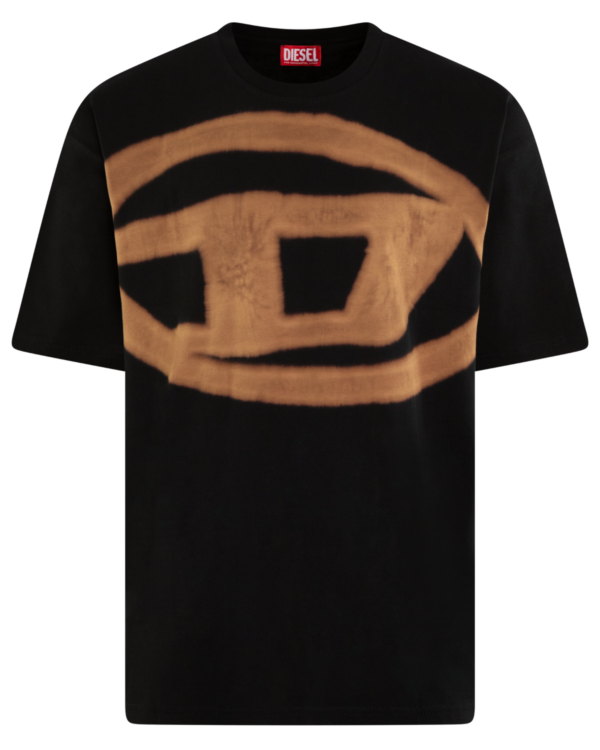 Heren T-Box-Bleach T-Shirt Black