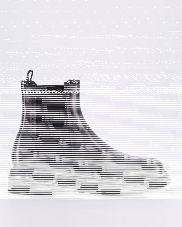 Heren Brushed Ankle Boot Black