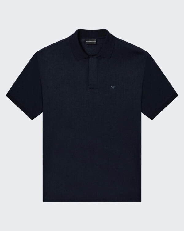 Heren Jersey Polo Blauw