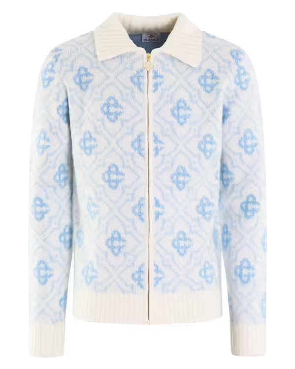 Heren Monogram Zip Up