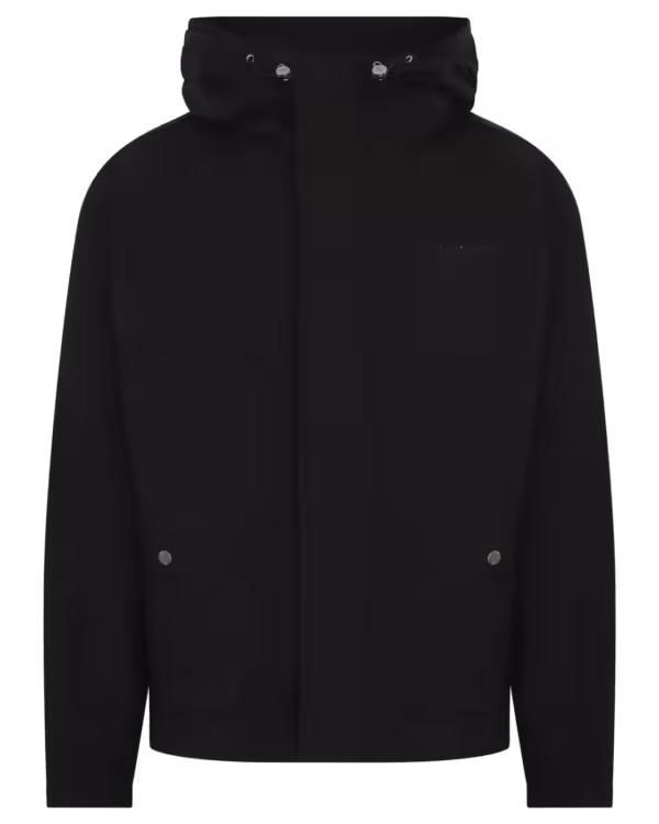 Heren Ripstop Cargo Jacket Black