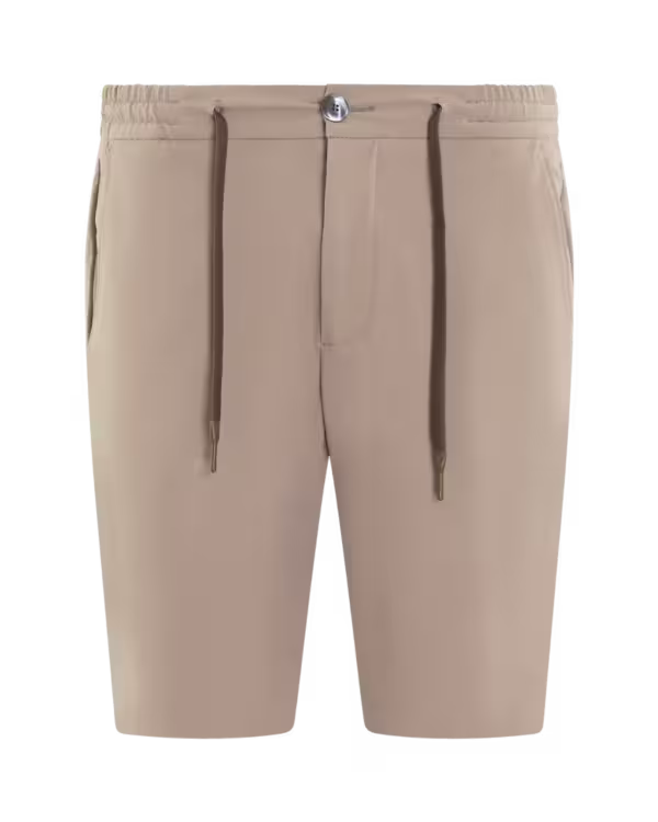 Heren Tech Stretch Short Beige