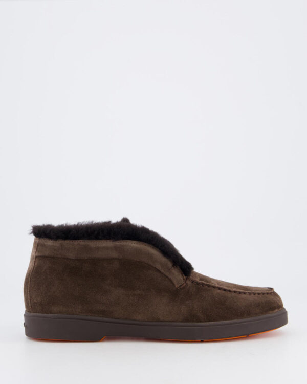 Dames Fortune Fur Loafer Brown