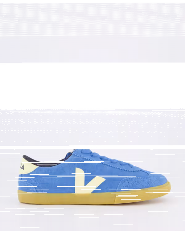 Dames Volley Suede Sneaker Blue