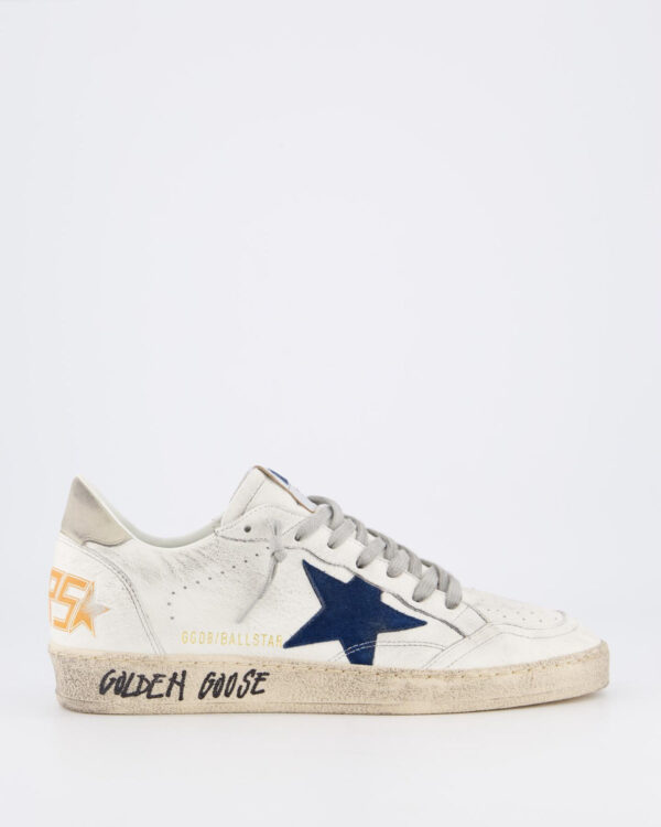 Heren Ball Star Sneaker White/Blue