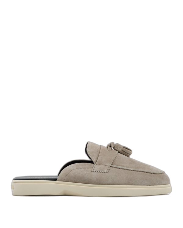 Amalfi Mule Tassle Taupe