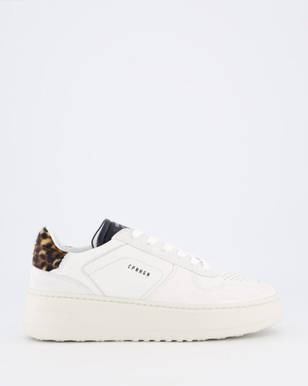 Dames CPH75 Sneaker White/Leopard
