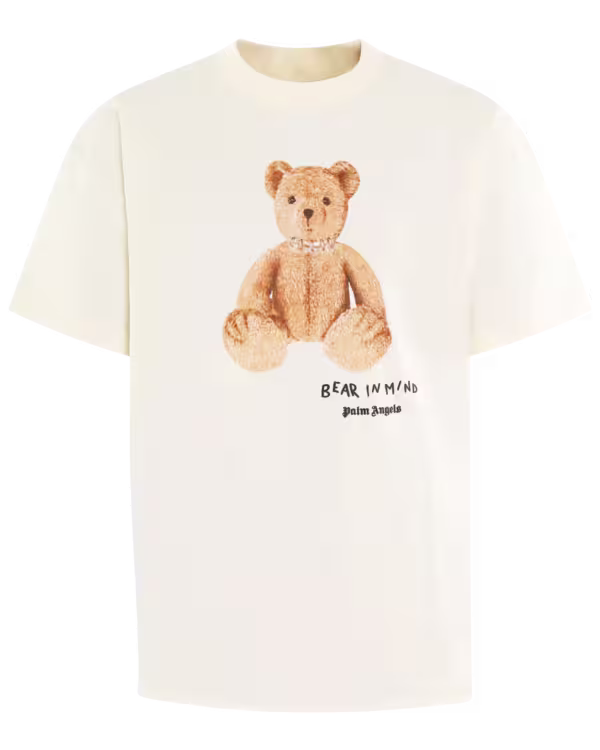 Heren Bear In Mind T-Shirt White