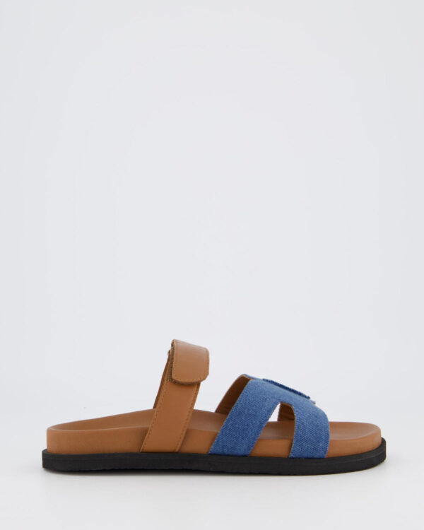 Dames Ibiza Slipper Jeans/Brown