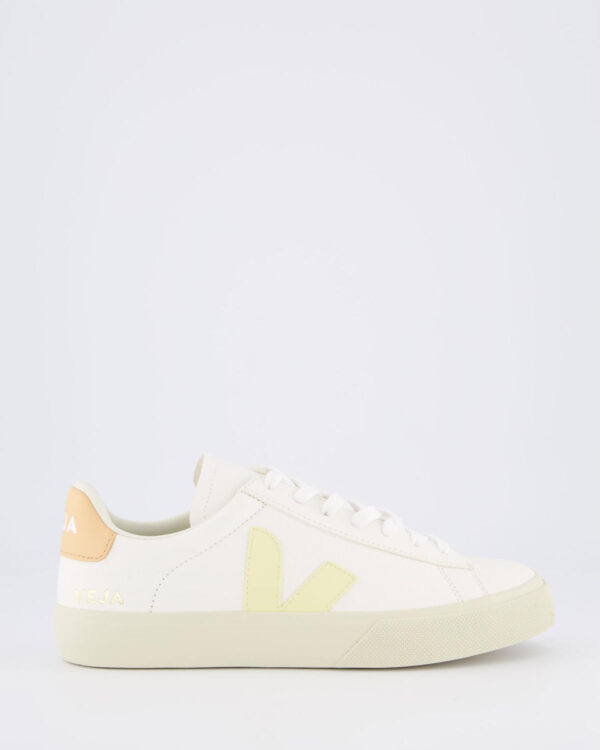 Dames Campo Sneaker Leather White/Sunset