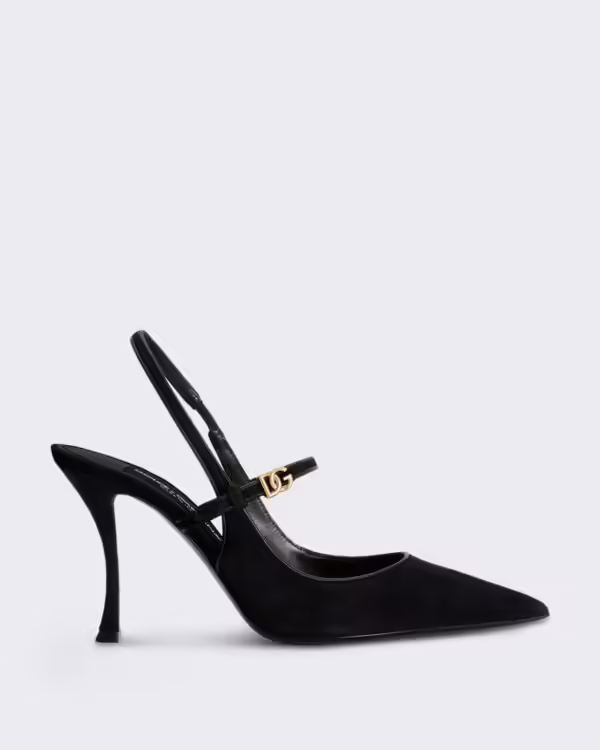 Dames Elegante slingback pumps Zwart