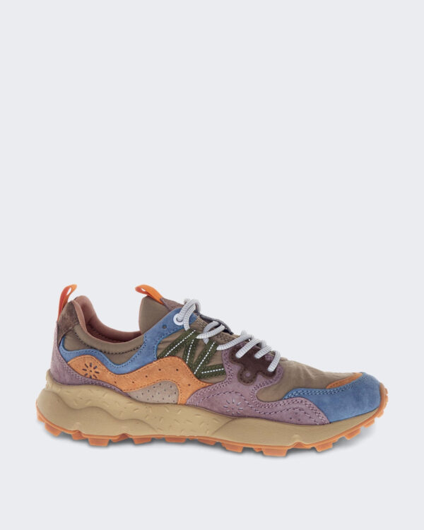 Dames Lage sneaker met veters Petrol