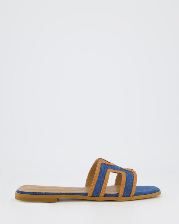 Dames Joy Slipper Jeans Blue