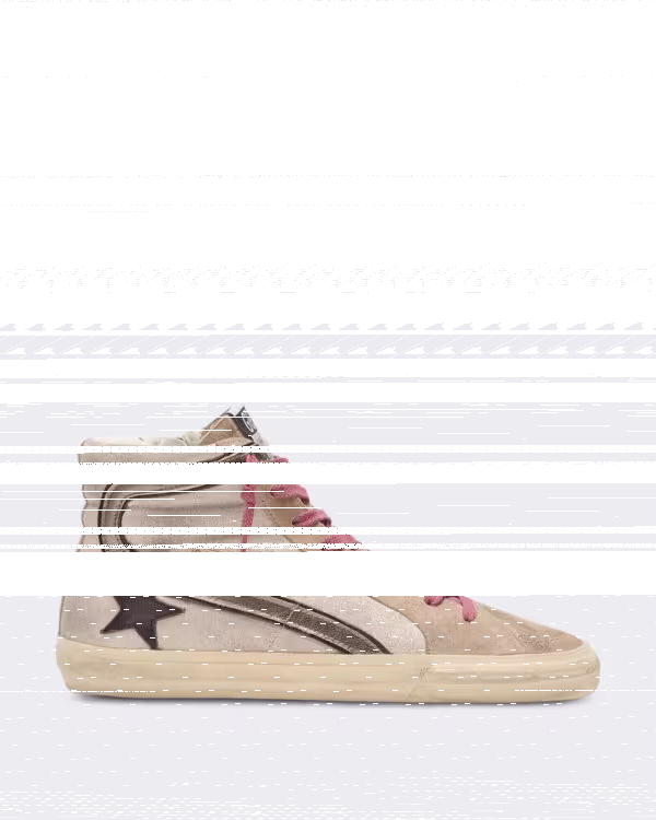 Golden Goose Dames Sneaker Slide beige