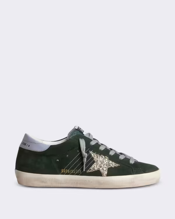 Golden Goose Dames Sneaker Super-Star groen
