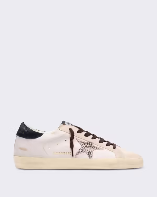 Dames Sneaker creme leer