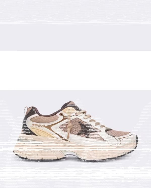 Dames Sneakers met vintage details Wit