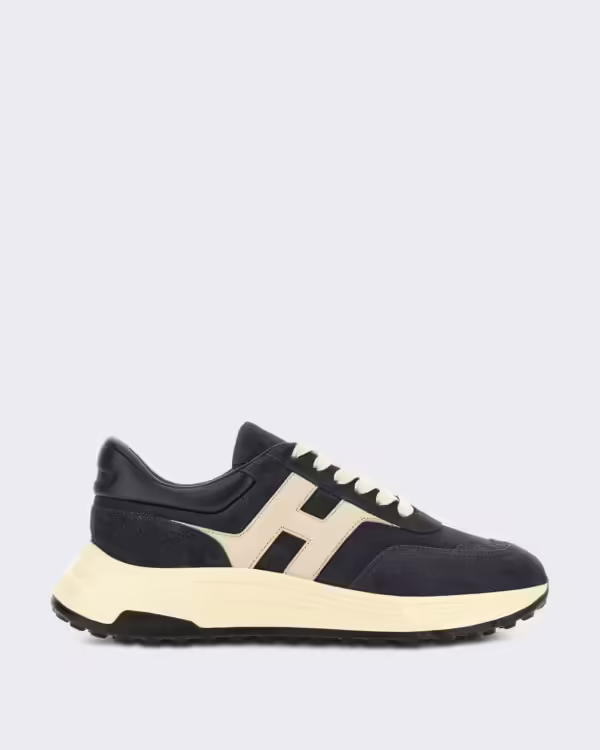 Heren Sneaker - Hogan Hyperlight Allacciato H-White Zwart