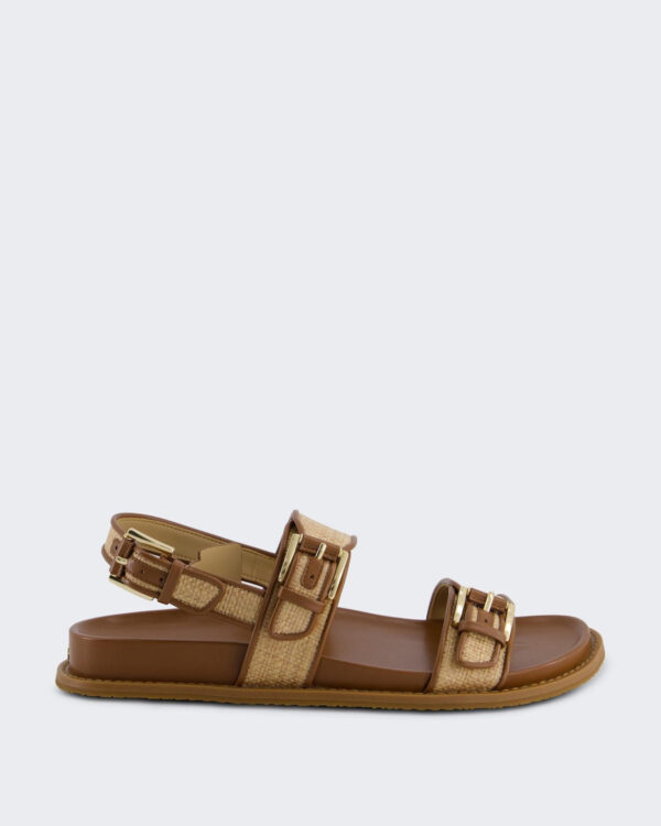 Dames Sneaker in Bruin leer