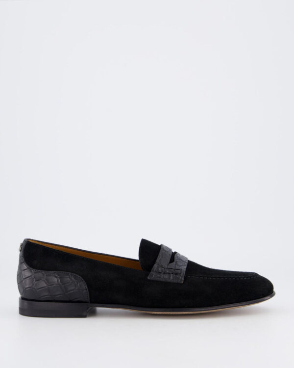 Heren DG Plaque Loafer Black