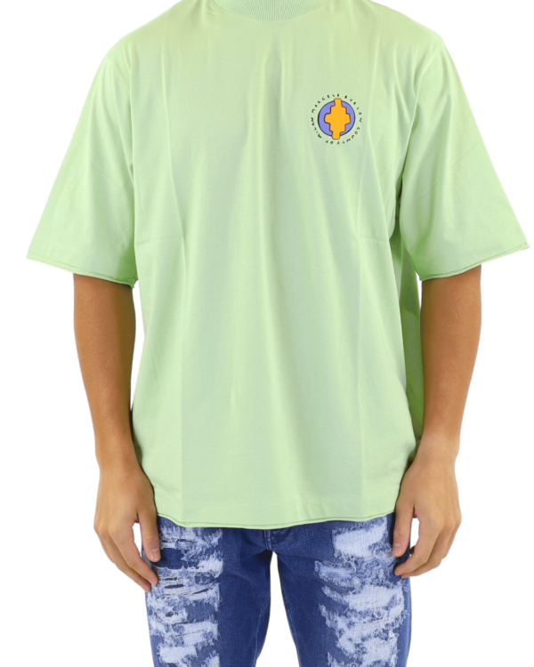 Heren Sunset Bird DBL him over Tee