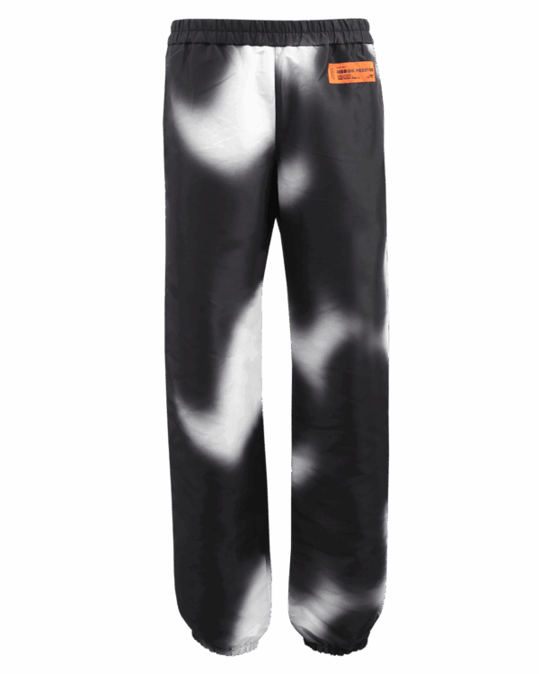 Heren Aop Blur Spray Trackpant Black