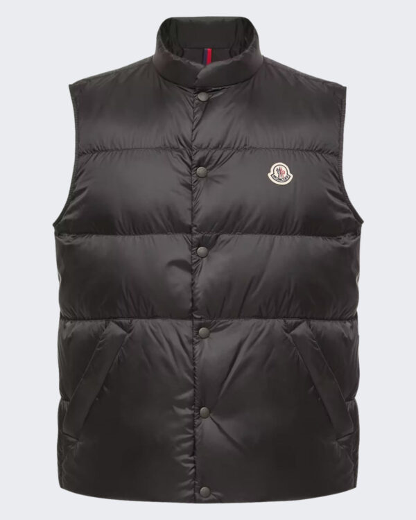 Moncler Heren Tuquerouye gewatteerd vest Zwart