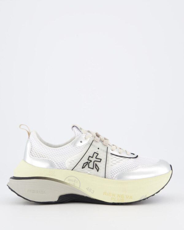 Dames Hill Sneaker White/Silver