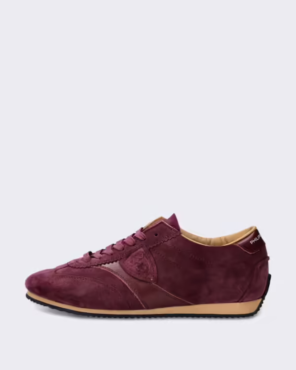Dames Lage sneaker in paarse colorway Paars