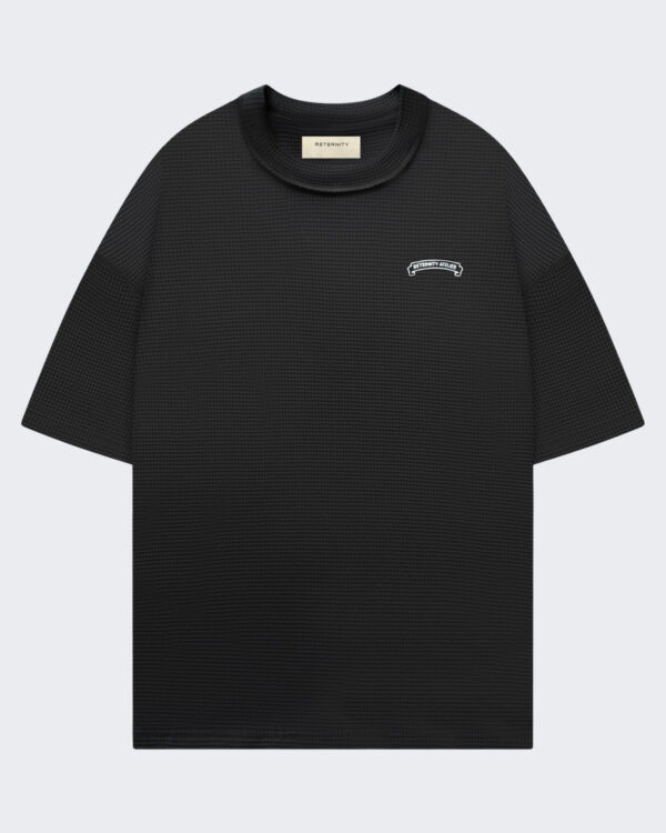 Heren T-shirt met print Zwart