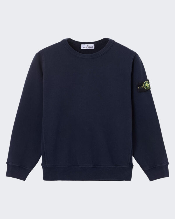Kids Sweatshirt met ronde hals in Blauw