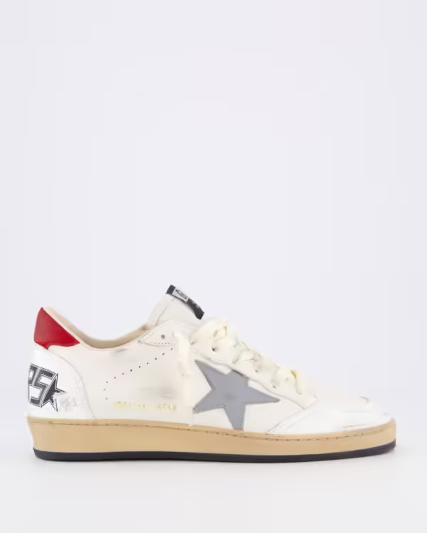 Heren Ball Star Sneaker White/Gray