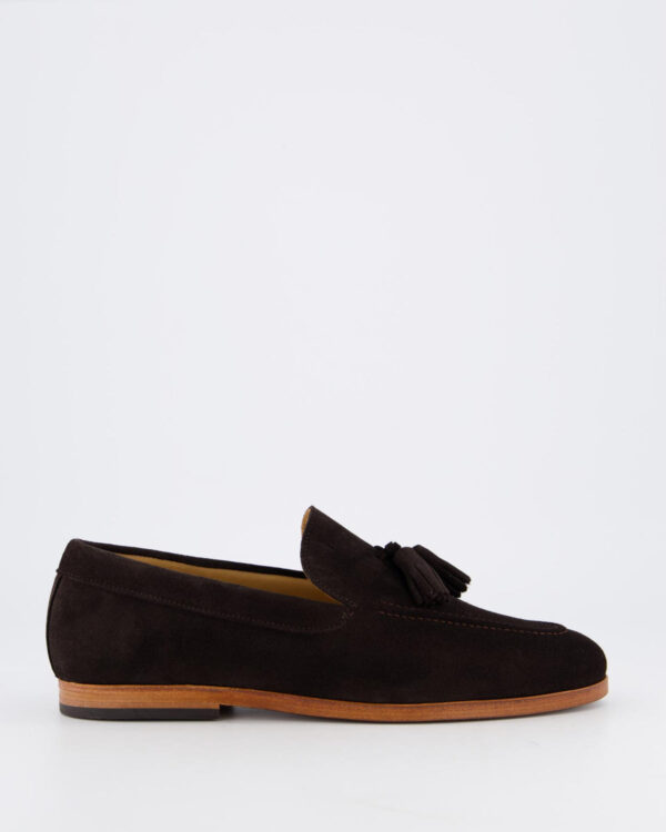 Heren Harrison Loafer Pom Pom Brown