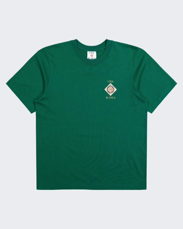 Casablanca Heren Evergreen T-Shirt Groen