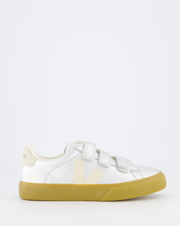 Dames Recife Leather Sneaker Metalli
