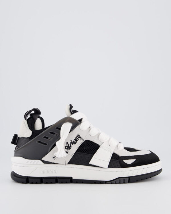 Heren Area Patchwork Sneaker Black