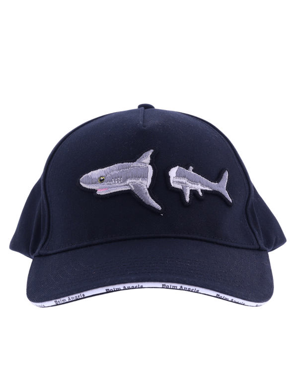 Heren Broken Shark Cap Black