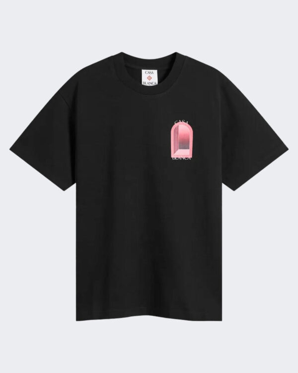 Casablanca Heren Arches Classic T-shirt Zwart