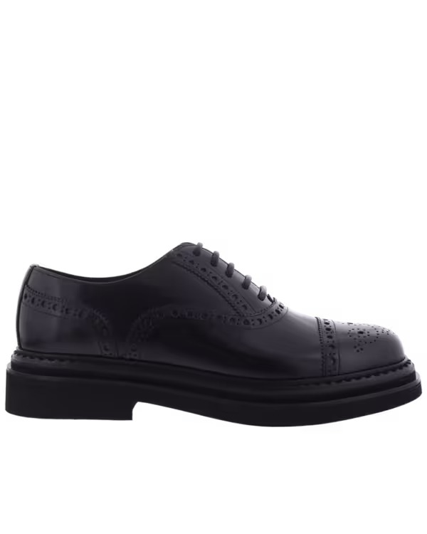 Heren Brushed Oxfords Black