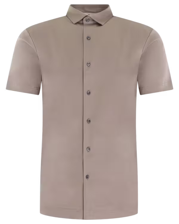 Heren Interlock Supima Shirt Gray