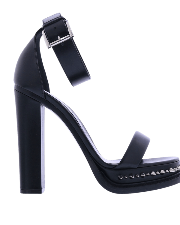 Dames Sandal Leather Stud